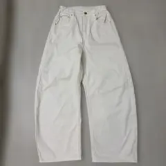 Cornier SILK NEP DENIM PANTS｜WHITE - メルカリ