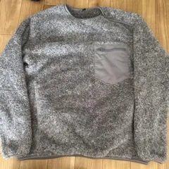 グレー フリースジャケット