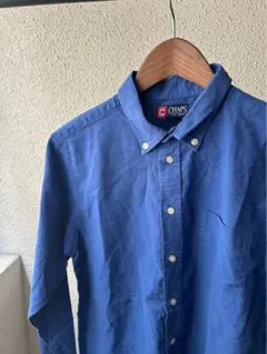 CHAPS 長袖シャツ 青 コットン