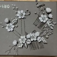 ヘッドドレス ヘアアクセサリー　シルバー