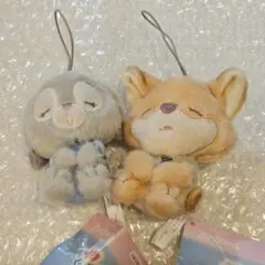 ズートピア　ねむぐるみ　ニック　ジュディ