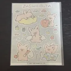 80s エンジェル 希少 ザシキブタ シール 昭和 レトロ サンリオ 80年代