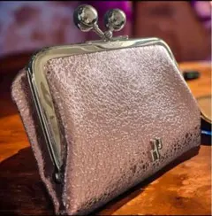 ニコアンド♡ソフトがま口財布ピンク新品