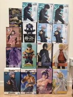 最新プライズフィギュア14体セット - メルカリ