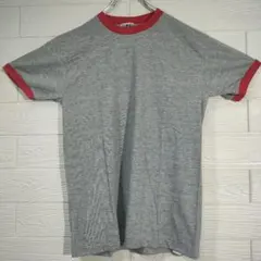 【美品】GAINER Onward リンガーTシャツ グレー レッド 半袖のサムネイル