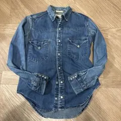 j*o様 RRL Ralph Lauren デニムシャツ ウエスタン XS - メルカリ