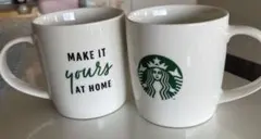 スターバックス マグカップ ホワイト2個セット