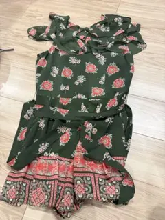 GUESS フラワープリント オールインワン S