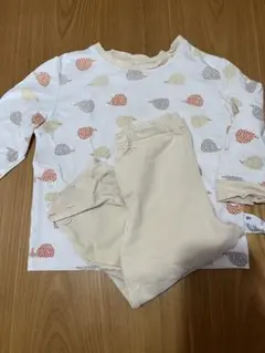 【訳あり】ユニクロ　長袖パジャマ　90 ハリネズミ