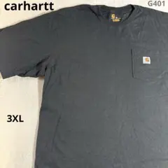 carhartt/カーハート/Tシャツ/オーバーサイズ/ゆるダボ/黒/G401