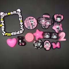 ピンクモリービーズ キャラクタービーズ カスタムビーズ①