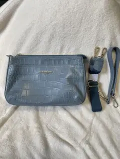 モーダプリンチペ ほぼ未使用 クロコ型押し ハンドバック 2way