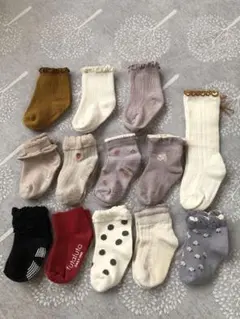 テータテート他 靴下セット 13足おまとめ9〜14センチ