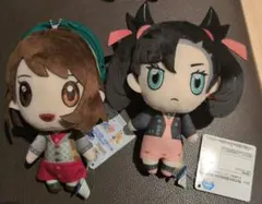 ポケモンマスターズEX　ぬいぐるみ　マリィ＆ユウリ　2体セット