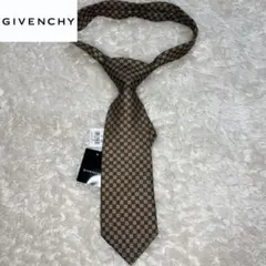 【超希少】 GIVENCHY ネクタイ　総柄　4Gロゴ　シルク