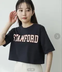 アーバンリサーチ SENSE OF PLACE グラフィッククロップドTシャツのサムネイル