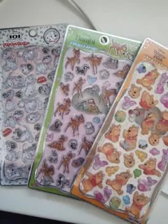 【正規品】プチドロップステッカー ディズニー 新作3枚セット