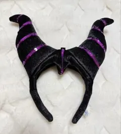 美品 ディズニー マレフィセント カチューシャ