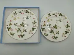 WEDGWOOD Wild Strawberry プレート 18cm　2枚セットのサムネイル