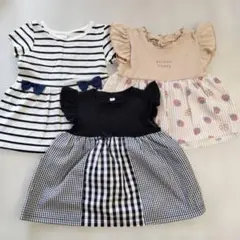 ベビー服 半袖 トップス 90 女の子 セットのサムネイル