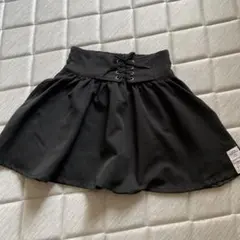 ラブトキ　インナー付き　スカート　黒　140 S