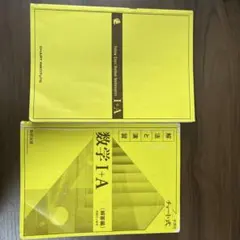 チャート式 解法と演習数学1+A 黄色　黄チャート数1A 　新課程　解答編付
