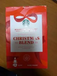 Starbucks Origami Christmas Blend 6袋のサムネイル