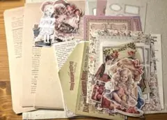 【SALE】コラージュ素材　まとめ売り　おすそ分け♡