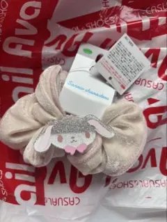 Avail サンリオ シュガーバニーズ ヘアゴム付シュシュ