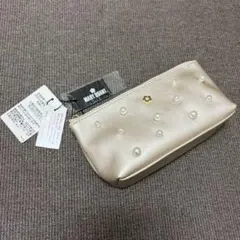 マリークワント ペンケース（パールベージュ）