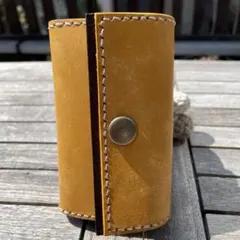 イタリアンレザー　キーケース