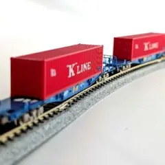 TOMIX JR貨車　コキ104形　(海上コンテナ付) 2両　2786のサムネイル