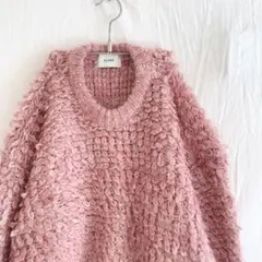CLANE MIX LOOP MOHAIR KNIT TOPS