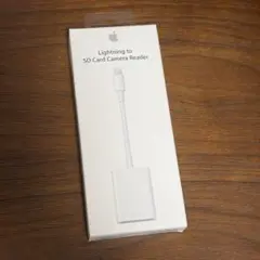 Lightning to SD Card Camera Reader 純正