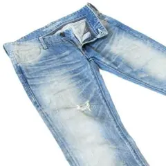 マーダーライセンス▼ストレッチスリムストレートデニム▼46▼ウエスト約87cm