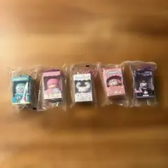 サンリオ食玩チョコボックス　ハンギョドン　らら　シナモンロール　マイメロ　クロミ