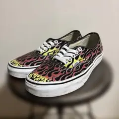 VANS Authentic オーセンティック フレイムパターン 25cm - メルカリ