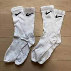 NIKE ソックス ホワイト 2足セット