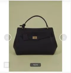 新品未使用】FRAYI.D ソフトクラシックトップハンドルバッグBK - メルカリ