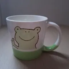 カエル マグカップ 陶器製