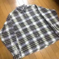 patagonia オンブレチェック・オーガニックコットンシャツ サイズ：M