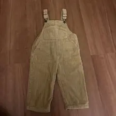 ZARA ベージュ オーバーオール 18-24ヶ月