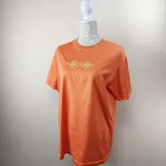 クリスチャンディオール　Tシャツ　オレンジ色　センターロゴCD刺繍　Mのサムネイル