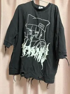 volcan&aphrodite GIRLダメージSUPER BIG Tシャツ