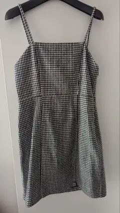 千鳥格子　ワンピース