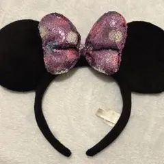 ディズニー カチューシャ 紫