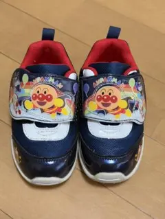 アンパンマン キッズ スニーカー ネイビー