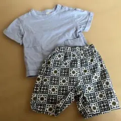 プティマイン　 Tシャツ ショートパンツ セットアップ　80サイズ