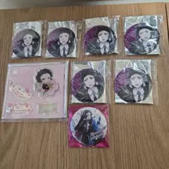 878文豪ストレイドッグス　芥川龍之介缶バッジ　アクリルスタンド