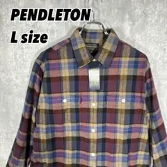 【新品タグ付き】PENDLETON ペンドルトン チェックシャツ Lサイズ